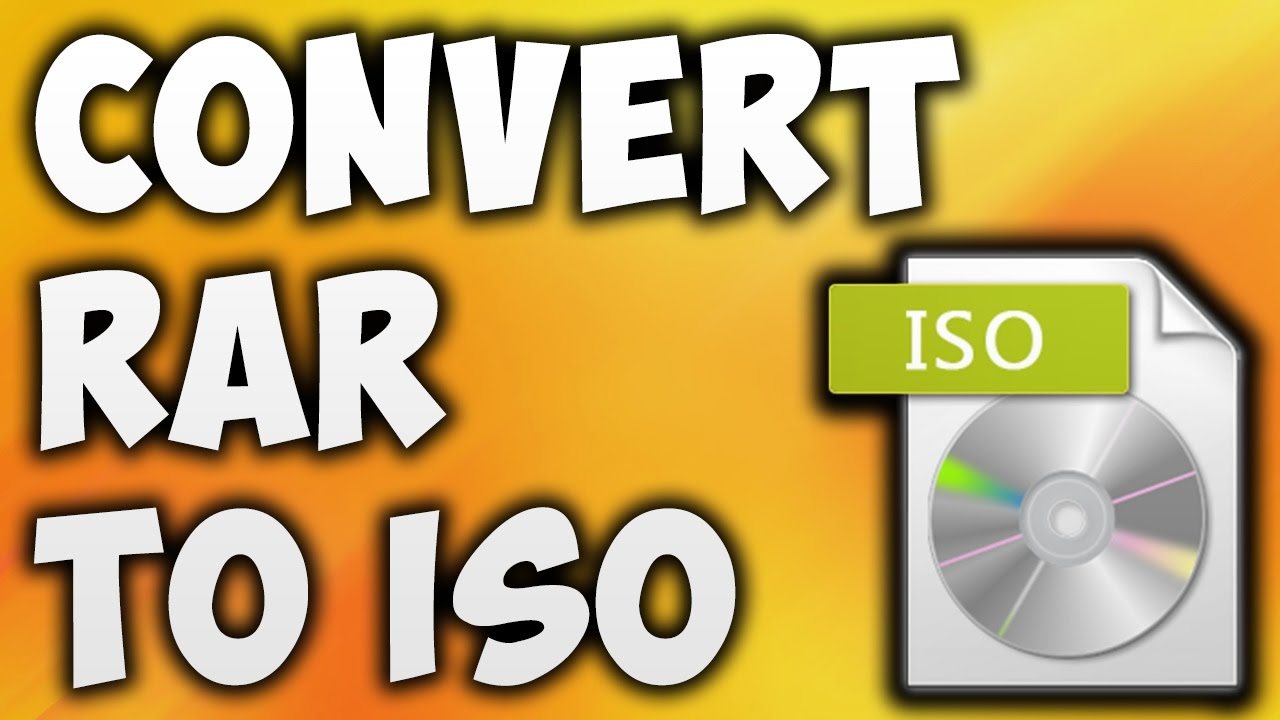 convert file to iso